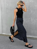 Commuting Height Waist Striped Straight Straight Skirt 2025 New Autumn Fashion Women's Clothing 68HZ