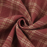 Autumn 2025 New Retro Red Scottish Check-In Ancient Shirt For Women Casual Long-Sleeved Shirt 68HZ