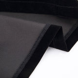 Autumn 2025 New Square Collar Black Bubble Sleeve Long Sleeve Gold Velvet Dress Women's Dress With Hip Skirt 68HZ