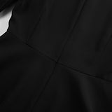 2025 Spring And Summer Fashion Temperament Sense Long-Sleeved Black Dress French Mid-Rise Lace Short Dress Women's Dress 68HZ