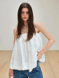 2025 Summer New Pure Style Commuting Bras Small Slings Loose Fashion Luxury Top 68HZ
