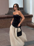 Autumn Party Sexy Design Knitted Sleeveless Tective Dress Dress Dress Dress Dress Dress 68HZ