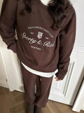 Vintage Letter Embroidered Wearing 2025 New Coat On The Head Comfortable And Loose Lazy Jacket Woman 68HZ