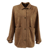 British Style Velvet Loose Leisure Millard Jacket 2025 Autumn Fashion New Frosted Velvet Suit 68HZ