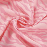 Gentle Wind Pink Temperament Lotus Leaf Side V Collar Sleeve Fishtail Dress Autumn Lace Long Skirt 68HZ