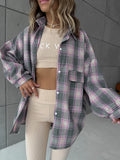Vintage Loose Cotton Collared T-Shirt 2025 Spring Fashion Commuting Cardigan Woman 68HZ