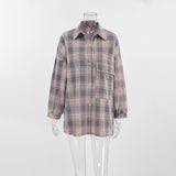 Vintage Loose Cotton Collared T-Shirt 2025 Spring Fashion Commuting Cardigan Woman 68HZ
