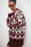 Autumn And Winter Round-Neck Sweater Jacket 2025 New Long-Sleeved Knitted Shirt Hit Colored With A Coat 68HZ