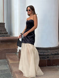 Autumn Party Sexy Design Knitted Sleeveless Tective Dress Dress Dress Dress Dress Dress 68HZ