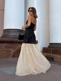 Autumn Party Sexy Design Knitted Sleeveless Tective Dress Dress Dress Dress Dress Dress 68HZ