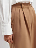 Autumn 2025 New Leisurely Thin Pants Suit Pants Women Commuting High-Waisted Trousers Loose 68HZ