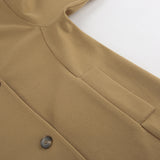 Autumn And Winter New Hair Coat Suit Collar Temperament Loose Thick Coat 2025 Fashion Commuting Women's Clothing 68HZ