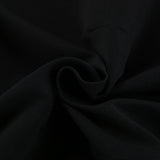 Autumn And Winter Retro Black Sexy V-Necked Bodywear Fashion Waist Horn Pants Elegant Suit Woman 68HZ