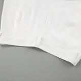 New White High-Waisted Trousers Fashion Simple Casual Pants Panties Loose Autumn Women's Clothing 68HZ