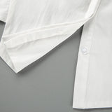2025 Summer New White Cotton Sexy Hottie Hanging Back Sleeveless Small Vest Woman 68HZ