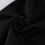 French Elegant Retro Collar Black Small Suit Autumn And Winter Temperament Elegant Commute Bubble Sleeve Small Fragrant Coat Woman 68HZ