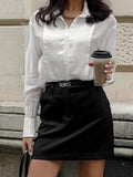 French Commuting Yarn Temperament Collar Shirt 2025 Spring And Summer Fashion New Top Woman 68HZ