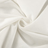 White Cotton Tecta Boobs Wide-Footed Sleeves With Sleeves 2025 Spring And Summer Fashion 68HZ