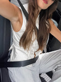 2025 Fashion New With Sleeveless Cotton Vest Loose Comfortable Commuter Top 68HZ