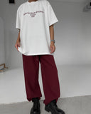 Simple Letter Print T-Shirts For Men And Women With The Same Loose-Fitting Short-Sleeved Round Collar Casual Top 68HZ