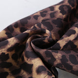 Summer New Leopard V-Neck Hanging Neck Sleeveless Hottie Vest 2025 Fashion Women's Top 68HZ
