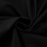 French Sexy Black Cotton Tset Coat Dress 2025 Spring And Summer Fashion New Long Dress Woman 68HZ
