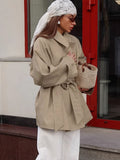2025 New Design Windbreaker Women's Long Karat Jacket With Autumn Long-Sleeved Jacket 68HZ