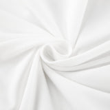 2025 Spring And Summer Irregular Sexy Design White Knitted Round Collar Slimming Women's T-Shirt 68HZ