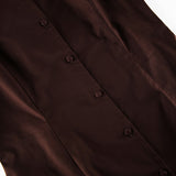 Autumn New Cotton Sleeveless Vest Skirt High-End Temperament Elegant Body Dress A-Sword Skirt 68HZ