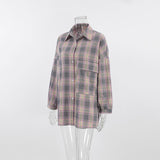 Vintage Loose Cotton Collared T-Shirt 2025 Spring Fashion Commuting Cardigan Woman 68HZ