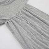 Sexy Body-Repair Cotton Knitted Collared Hip High-Waisted Dress 2025 Autumn Fashion New Long Dress 68HZ