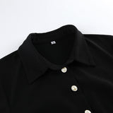 Autumn And Winter Black Sexy Sister Style Lace To Receive Waist Needle Shirt Dress Girl Body Irregular Dress 68HZ