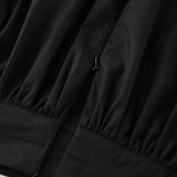 Black Cotton Sleeveless Sling Dress Suit 2025 Spring And Summer Fashion New Two-Piece Women 68HZ