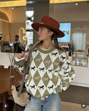 Autumn And Winter Round-Neck Sweater Jacket 2025 New Long-Sleeved Knitted Shirt Hit Colored With A Coat 68HZ