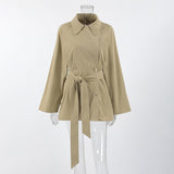2025 New Design Windbreaker Women's Long Karat Jacket With Autumn Long-Sleeved Jacket 68HZ