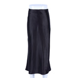 2025 New Half-Body Skirt Spring And Summer Hanging-Sined Vertevery Long High-Waisted Hip A-Shaped Skirt 68HZ