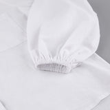 2025 Summer Cotton Women's Long-Sleeved Top Lotus Side Shorts Two Sets Of Casual Fashion White Set 68HZ