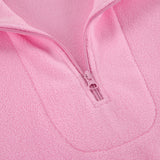 Autumn And Winter New Lamb Velvet Loose Collar Collar Faece 2025 Fashion Velvet Women's Clothing 68HZ
