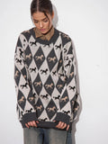 Autumn And Winter Round-Neck Sweater Jacket 2025 New Long-Sleeved Knitted Shirt Hit Colored With A Coat 68HZ