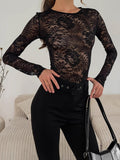 Sexy Lace Collar Collar Collar Set-Up Shirt 2025 Spring And Summer Fashion New Top 68HZ
