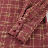 Autumn 2025 New Retro Red Scottish Check-In Ancient Shirt For Women Casual Long-Sleeved Shirt 68HZ