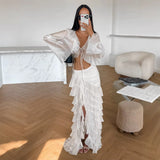 Kiche Cotton Leprosy Resort Sling Square Collar Dress 2025 Spring And Summer Fashion New Long Dress Woman 68HZ