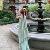 2026 Summer New Korean Fashion Design Temperament Suit Vest + Broad Leg Pants Two-Piece Set In Fashion 68HZ