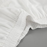 French Chiffon White High Waist A Folding Casual Skirt 2025 Autumn Fashion New Short Skirt 68HZ